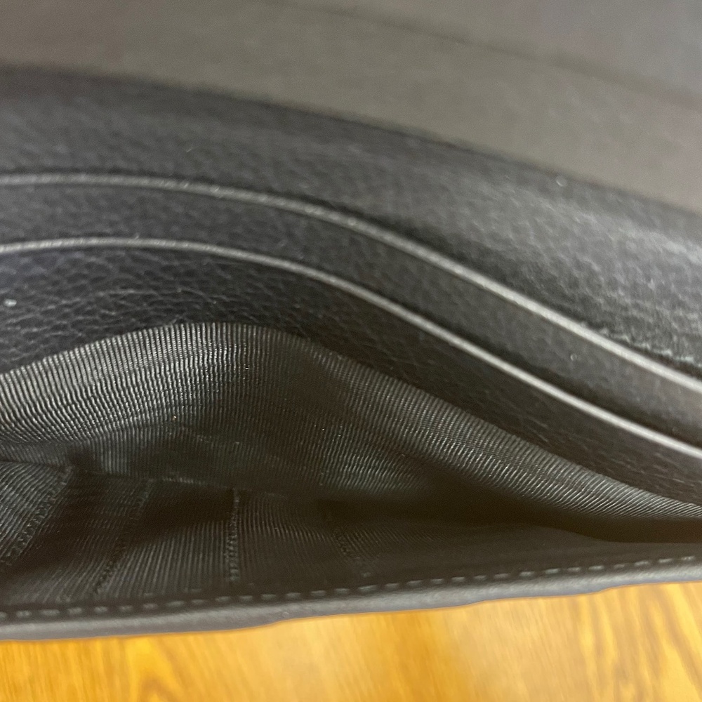 Salvatore Ferragamo Black Leather Wallet - Picture 7 of 12